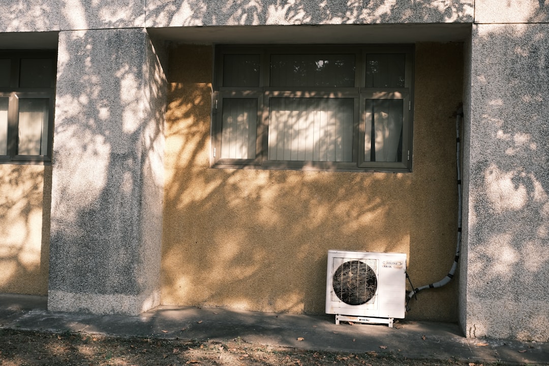 Photo air conditioner installation